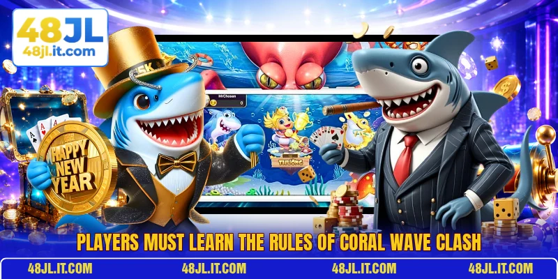 Players must learn the rules of Coral Wave Clash
