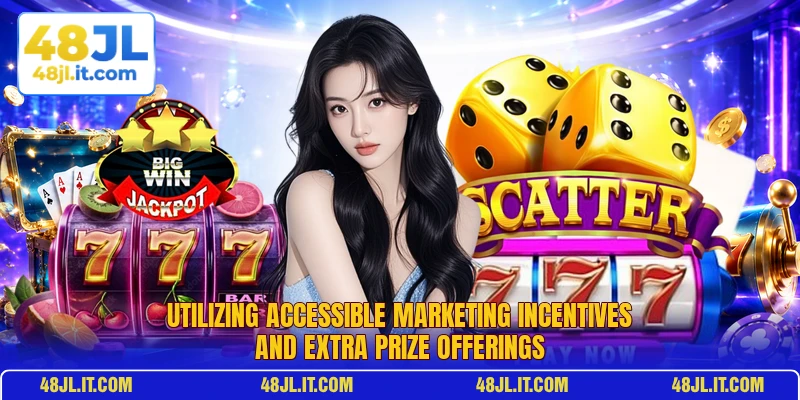 Utilizing accessible marketing incentives and extra prize offerings